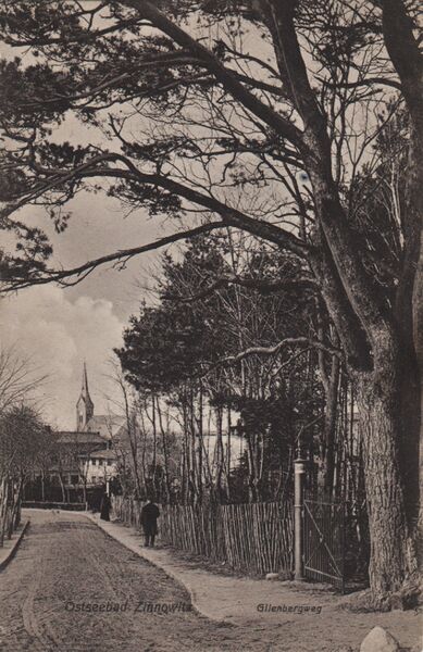 Datei:Zinnowitz AK002 Glienbergweg 1909.jpg