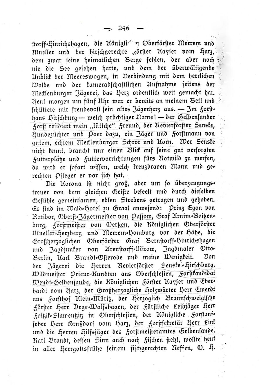 Gelb Forst Ausflug Reichs-Jagdhundeverein 18951 07