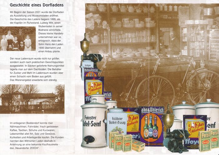 Historischer Dorfladen -Freilichtmuseum Klockenhagen um 2002 01