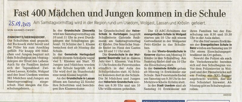 Datei:Einschulung 2023 Usedom -Wolgast.jpg