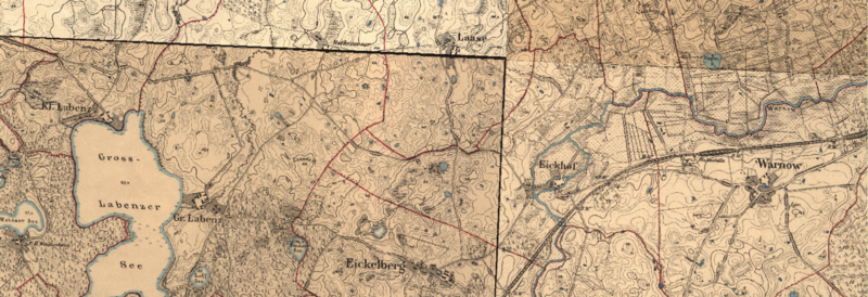 Datei:Eickelberg-Eickelberg Eickhof Laase Messtischblätter 1888.png