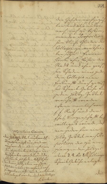 RH Möller Unvorgr Gedanken 1760 SB Seite 331