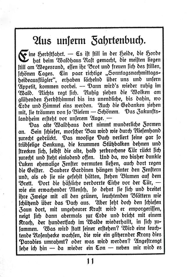 RH MgH Landheim 1914 Wandervogeltag 11