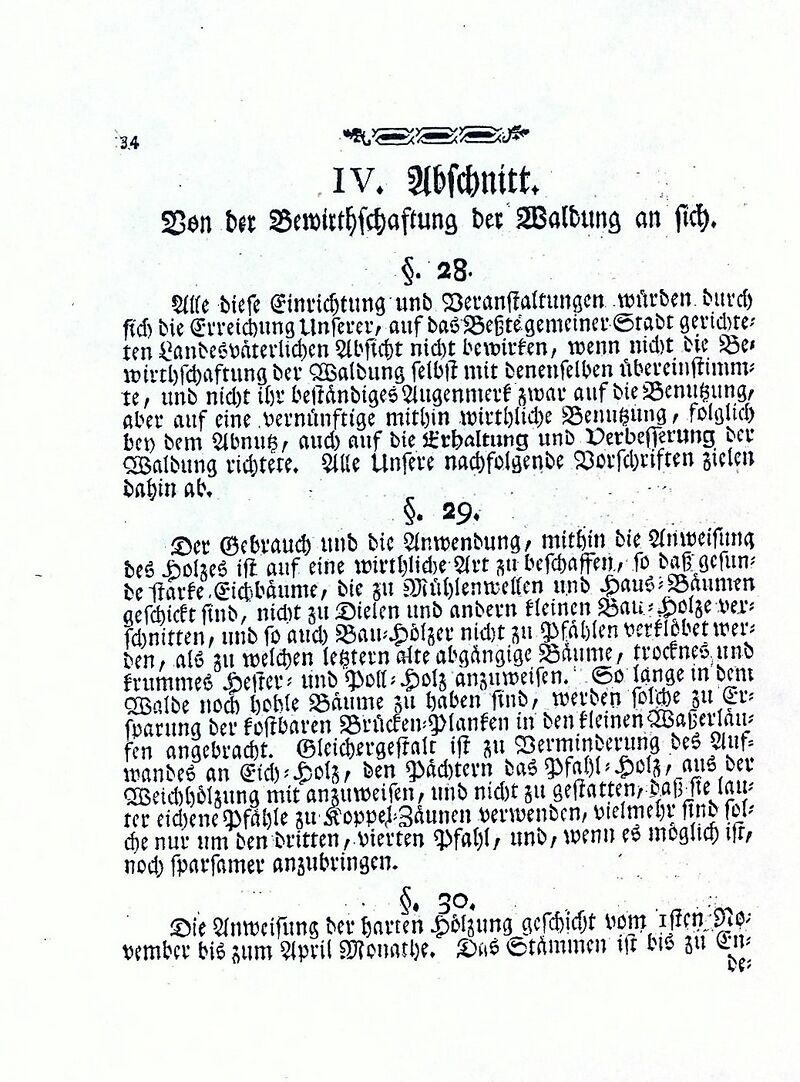 RH Herzogliches Regulativ 1774 34