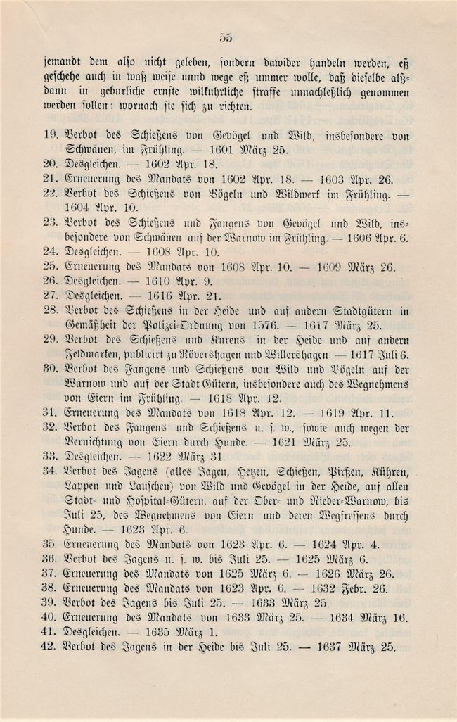 RH Koppmann Mandate und Verträge in Betreff Jagd ab 1554 55