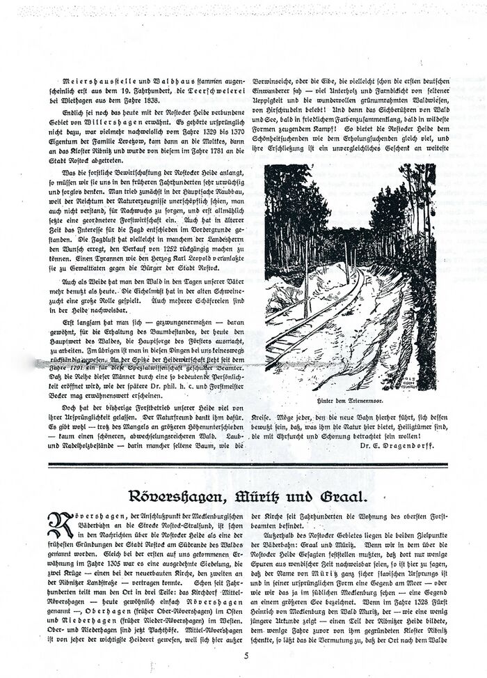 RH Einweihung der Bäderbahn 1925 05