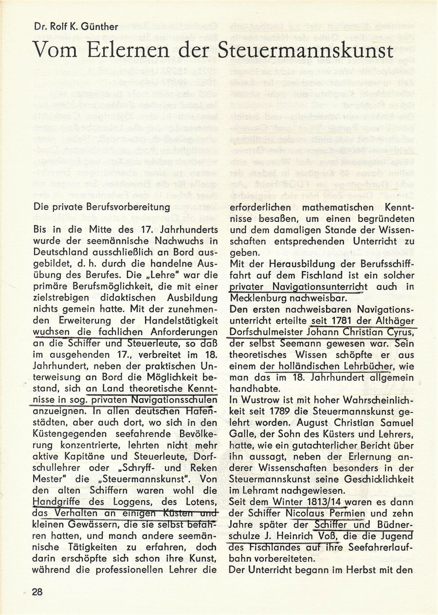 Wustrower Geschichte und Geschichten 1985 28
