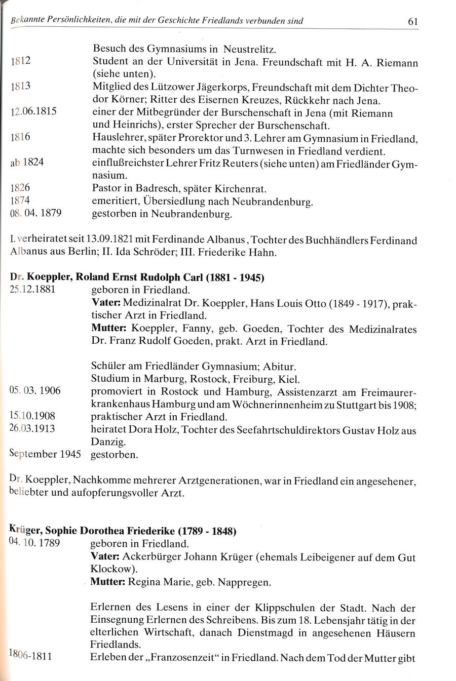 Festschrift 750 Jahre Friedland 1994 061