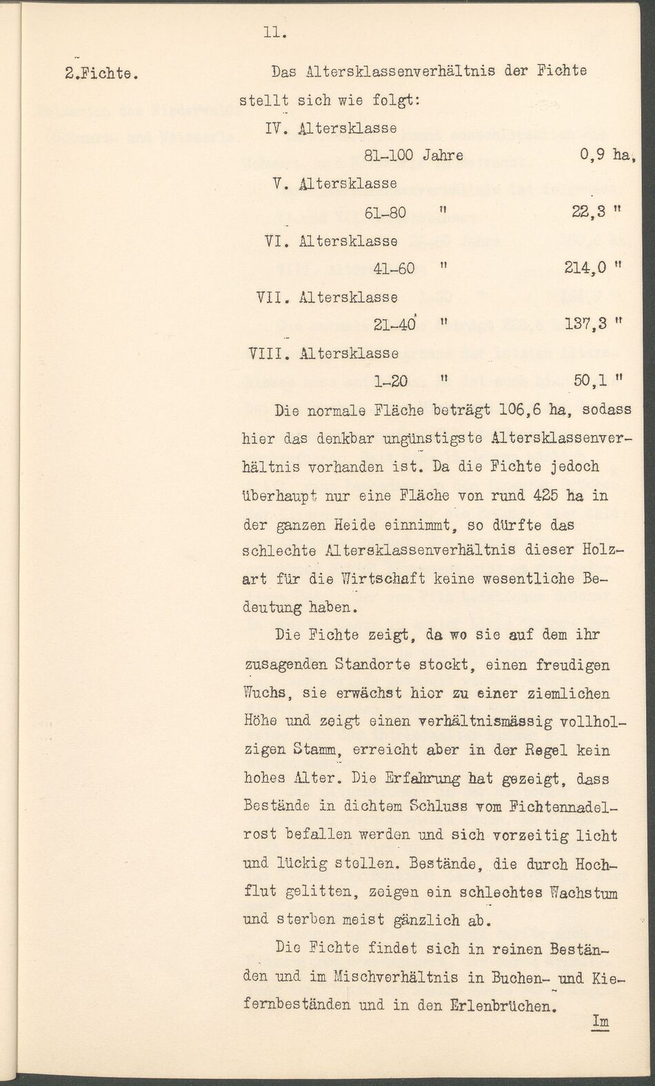 Max Garthe Allg. Beschreibung der Rostocker Stadtforst 1911 11