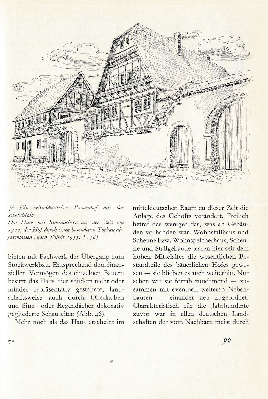 Baumgarten Dt Bauernhaus 1980 Ak 099