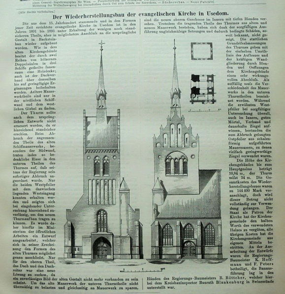 Datei:1894 Kirche Stadt Usedom.jpg