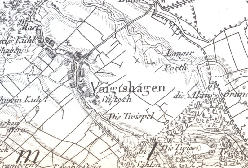 Datei:Vogtshagen 1788 Auszug Schmettau Karte.jpg