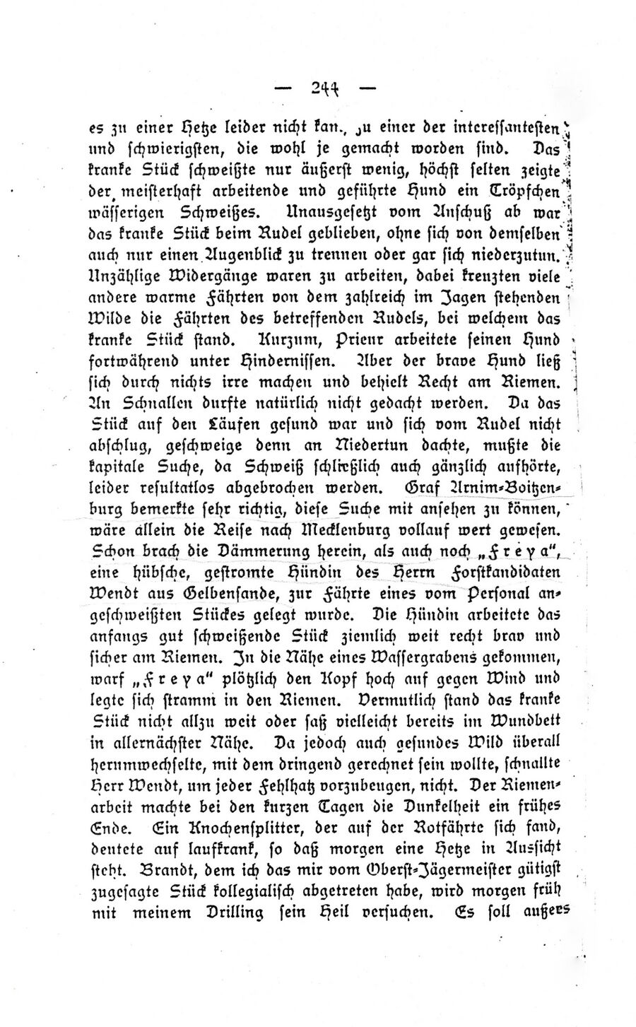Gelb Forst Ausflug Reichs-Jagdhundeverein 18951 05