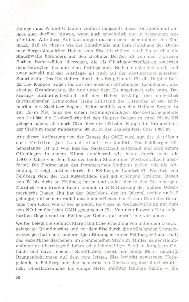 Barby Feldberg Landschaft Erholungsgebiet 1971 68