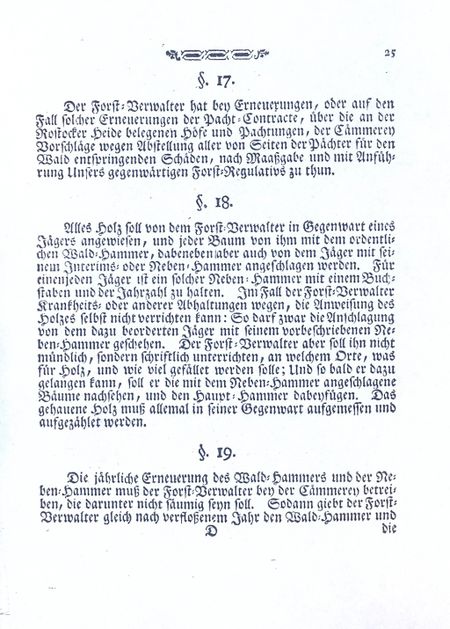 RH Herzogliches Regulativ 1774 25