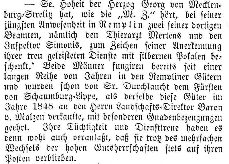 Datei:OCH Remplin Laager Wochenblatt 1858.jpg