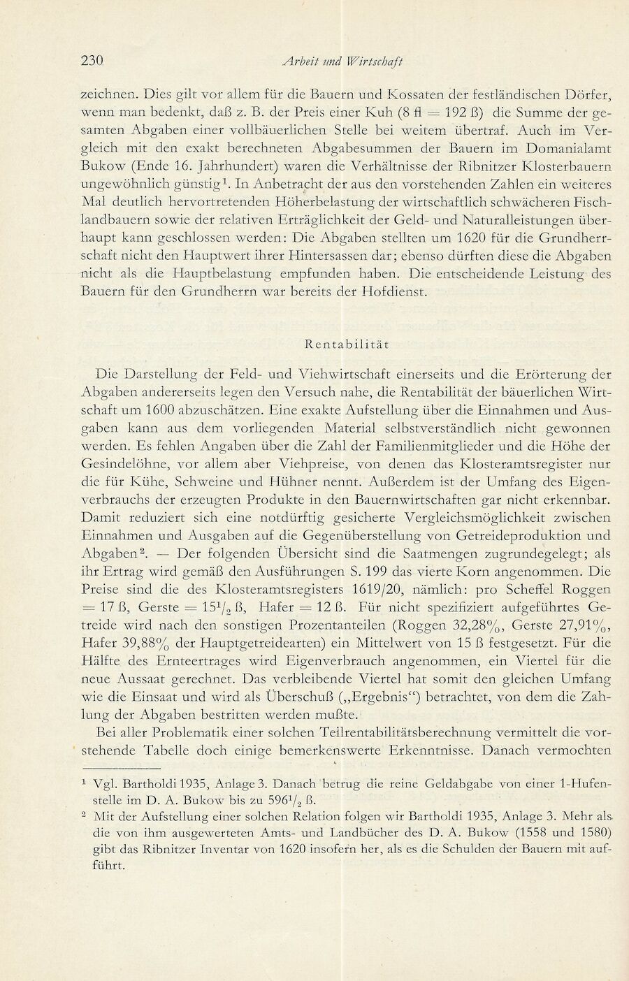 Baumgarten Bentzin 1963 Hof u Wirtschaft Ribn Bauern 230