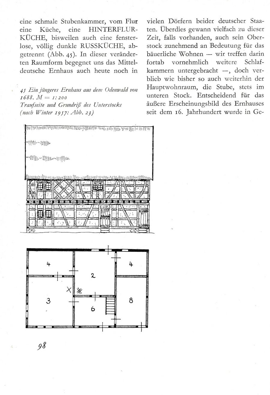 Baumgarten Dt Bauernhaus 1980 Ak 098