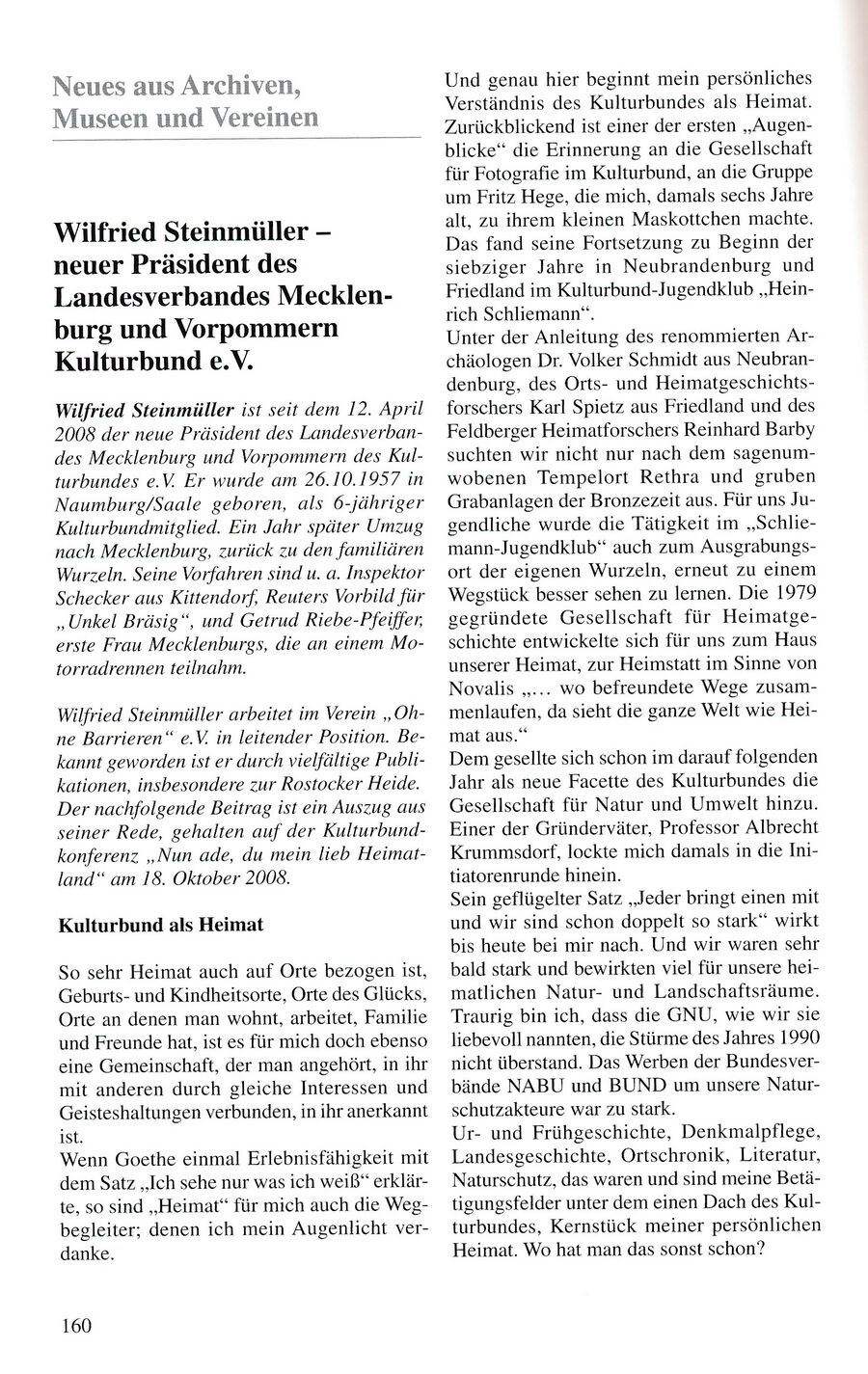 KB Antrittsrede 2008 Stier und Greif 1