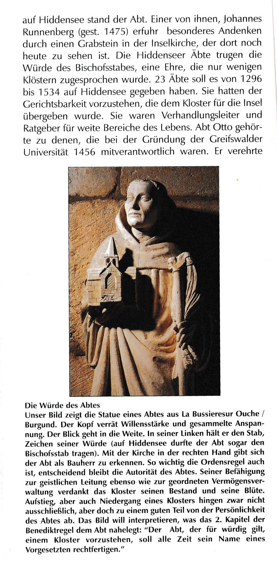 Als die Mönche nach Hiddensee kamen 1296 Inselpastor Manfred Domrös 1996 22