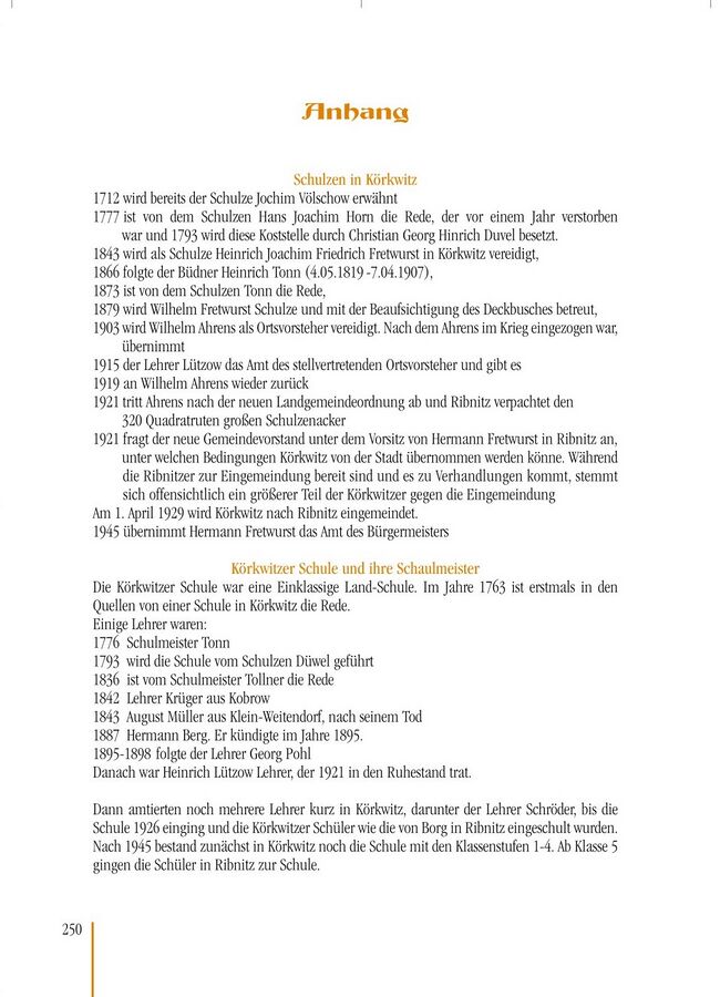 Margot Krempin Körkwitz - Chronik 1912 S250