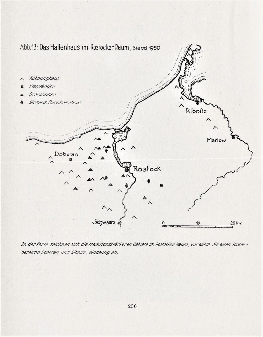 Baumgarten 1966 Haus u Dorf nw Mecklenburg 256