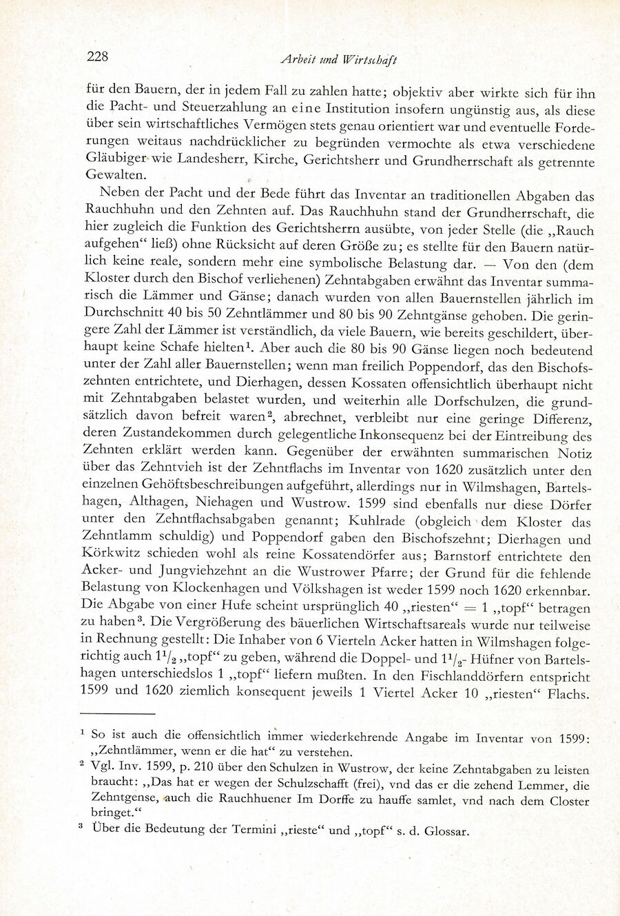 Baumgarten Bentzin 1963 Hof u Wirtschaft Ribn Bauern 228