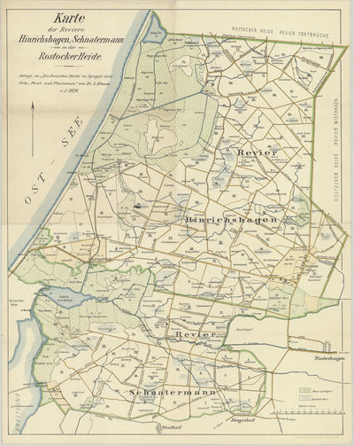 Reviere Schnatermann und Hinrichshagen