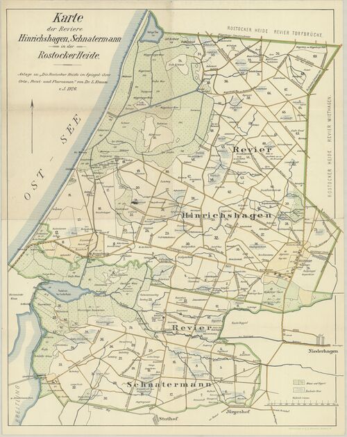 Reviere Schnatermann und Hinrichshagen