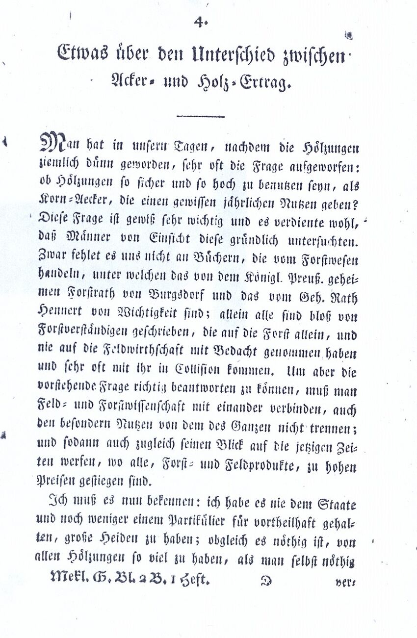 RH Becker 1793 Unterschied Acker und Holzertrag S. 49