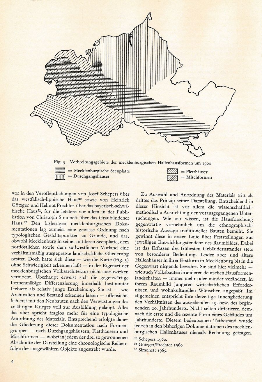 Baumgarten 1966 Haus u Dorf nw Mecklenburg 242