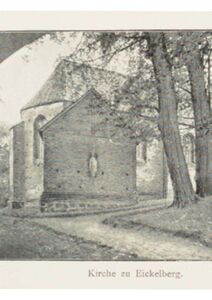 Kirche um 1901 Sakristei