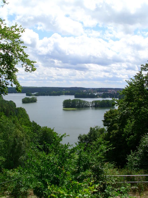 Feldberg Blick vom Reiherfberg auf Stadt und Liebesinsel