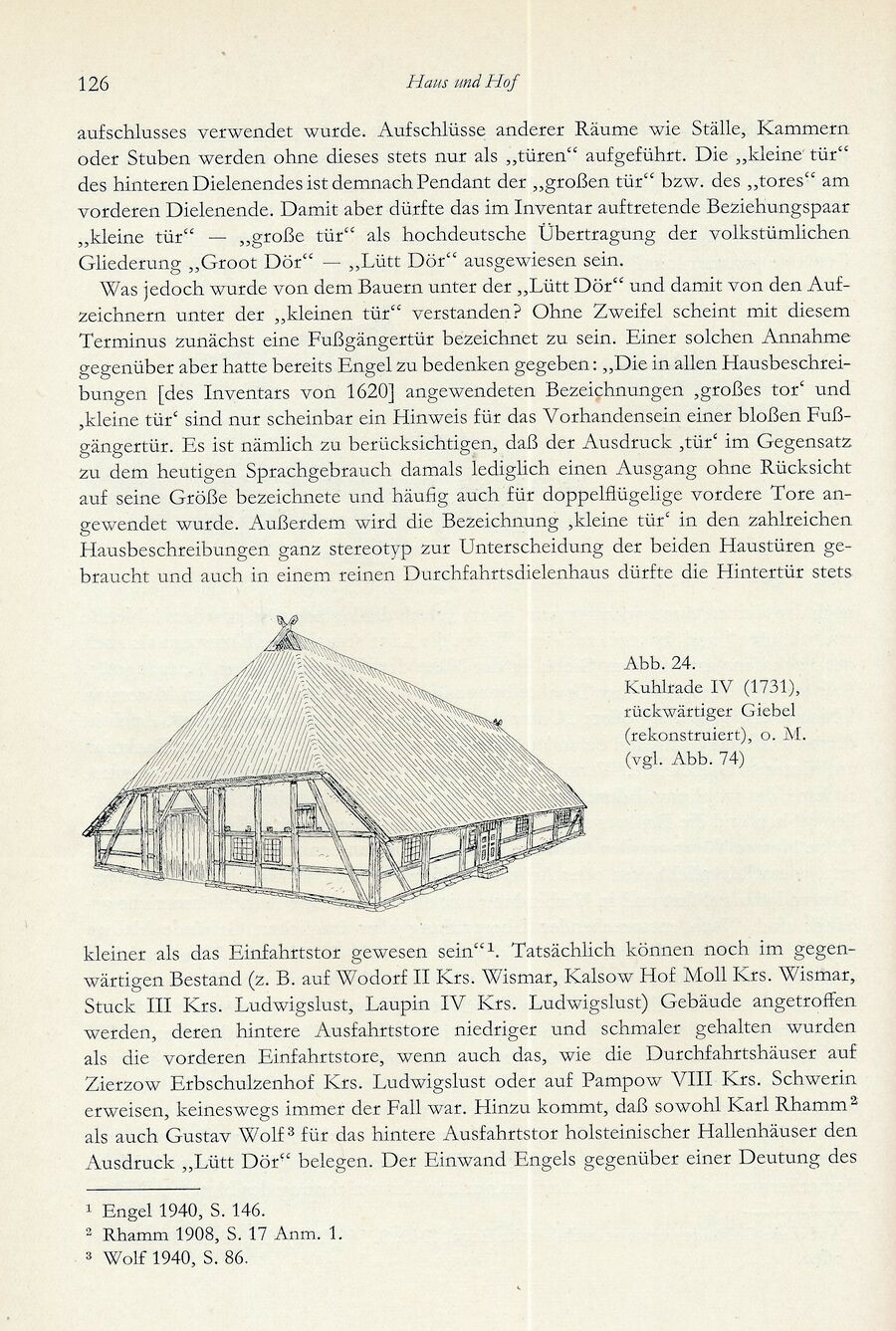 Baumgarten Bentzin 1963 Hof u Wirtschaft Ribn Bauern 126