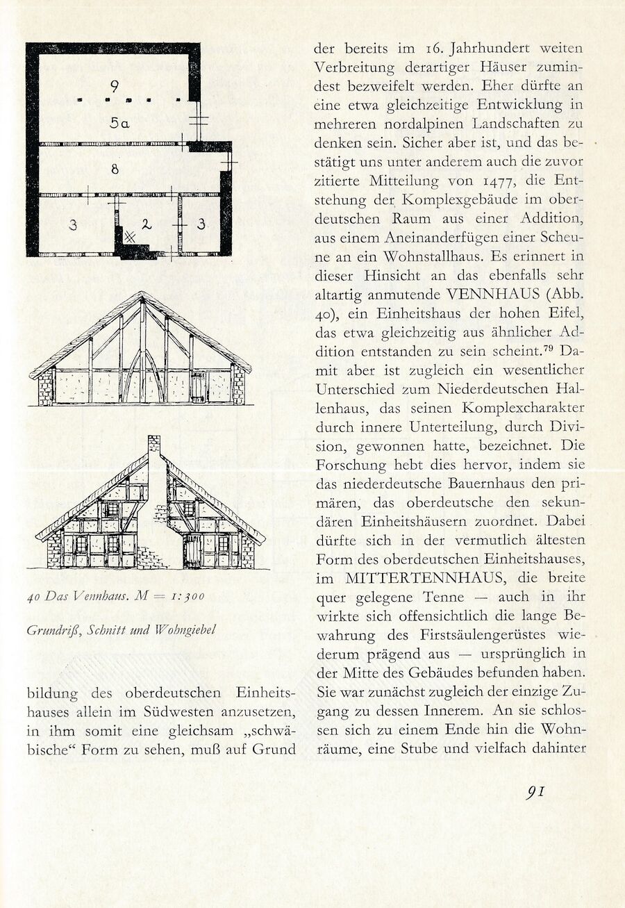 Baumgarten Dt Bauernhaus 1980 Ak 091