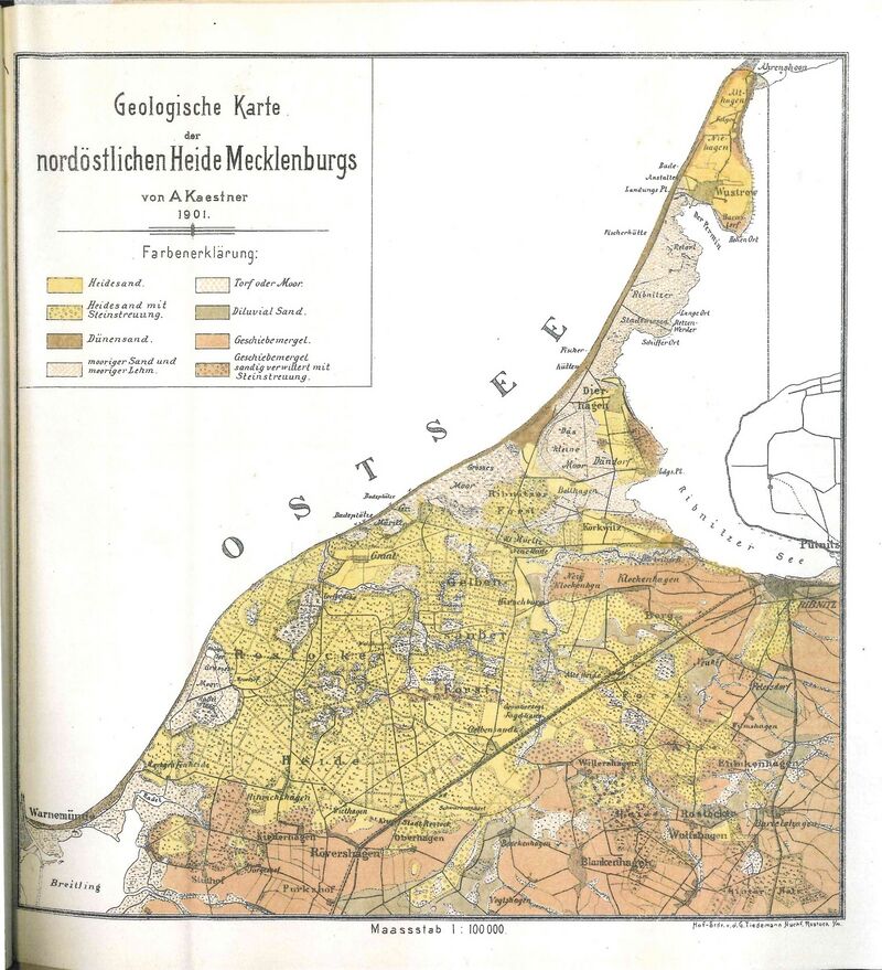 RH Kaestner nordöstliche Heide geologisch 0K1