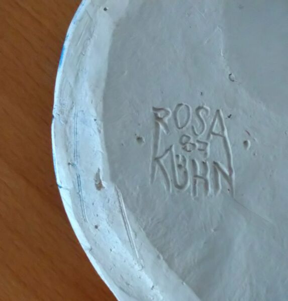 Datei:Rosa Kühn 1987 Plakette.jpg