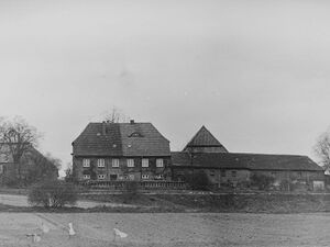 Auf der Seeseite waren die Äcker