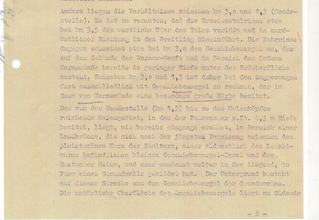 Rostock ÜSH geol Gutachten b Quelle: Archiv Überseehafen