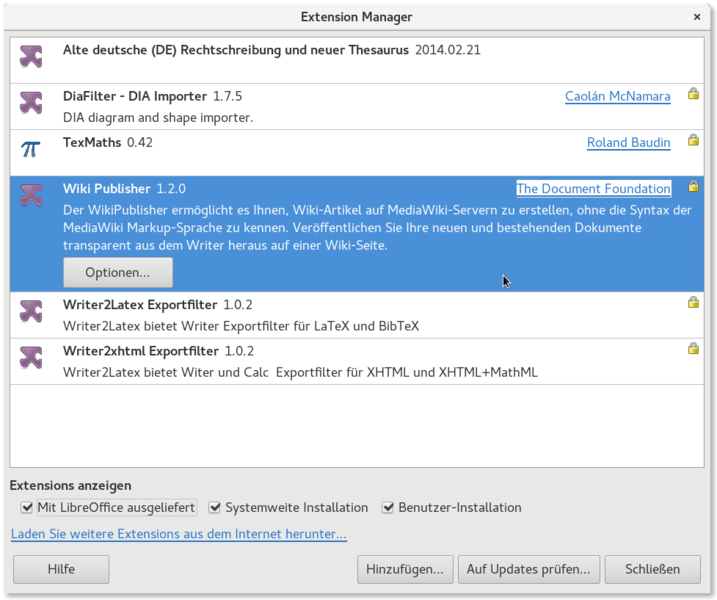 Datei:LibreOffice-Extension-Manager.png