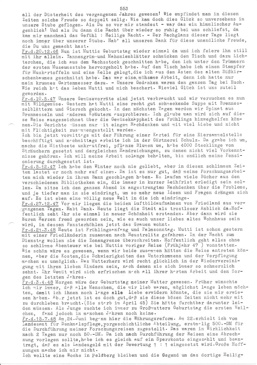 Friedland Karl Beyer Briefauszüge 1945-1949 03