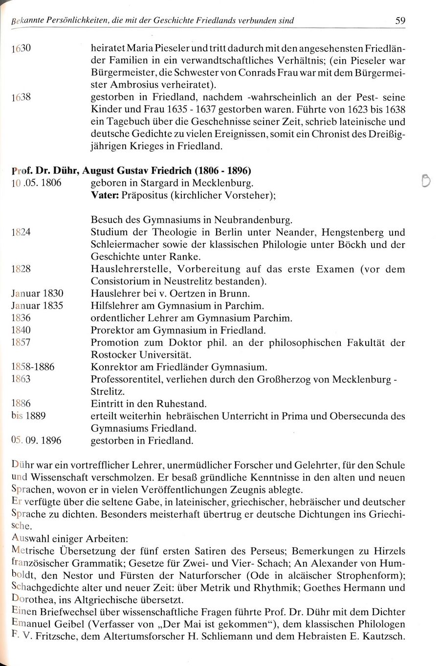 Festschrift 750 Jahre Friedland 1994 059