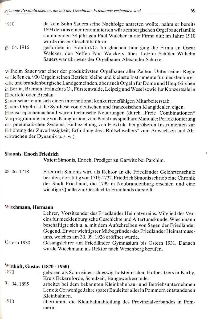 Festschrift 750 Jahre Friedland 1994 069