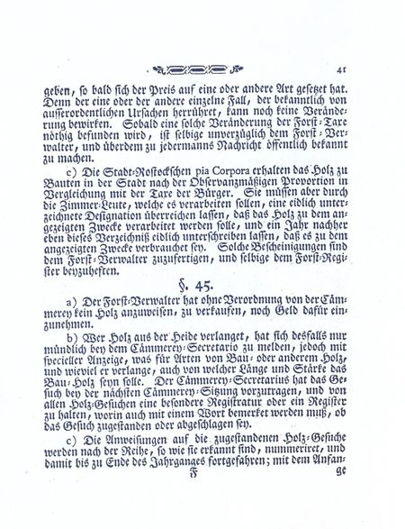 RH Herzogliches Regulativ 1774 41