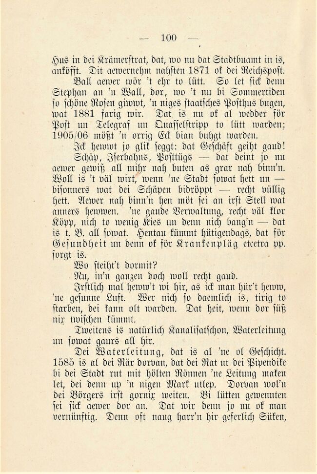Kronika van Rostock Otto Weltzin 1908 100