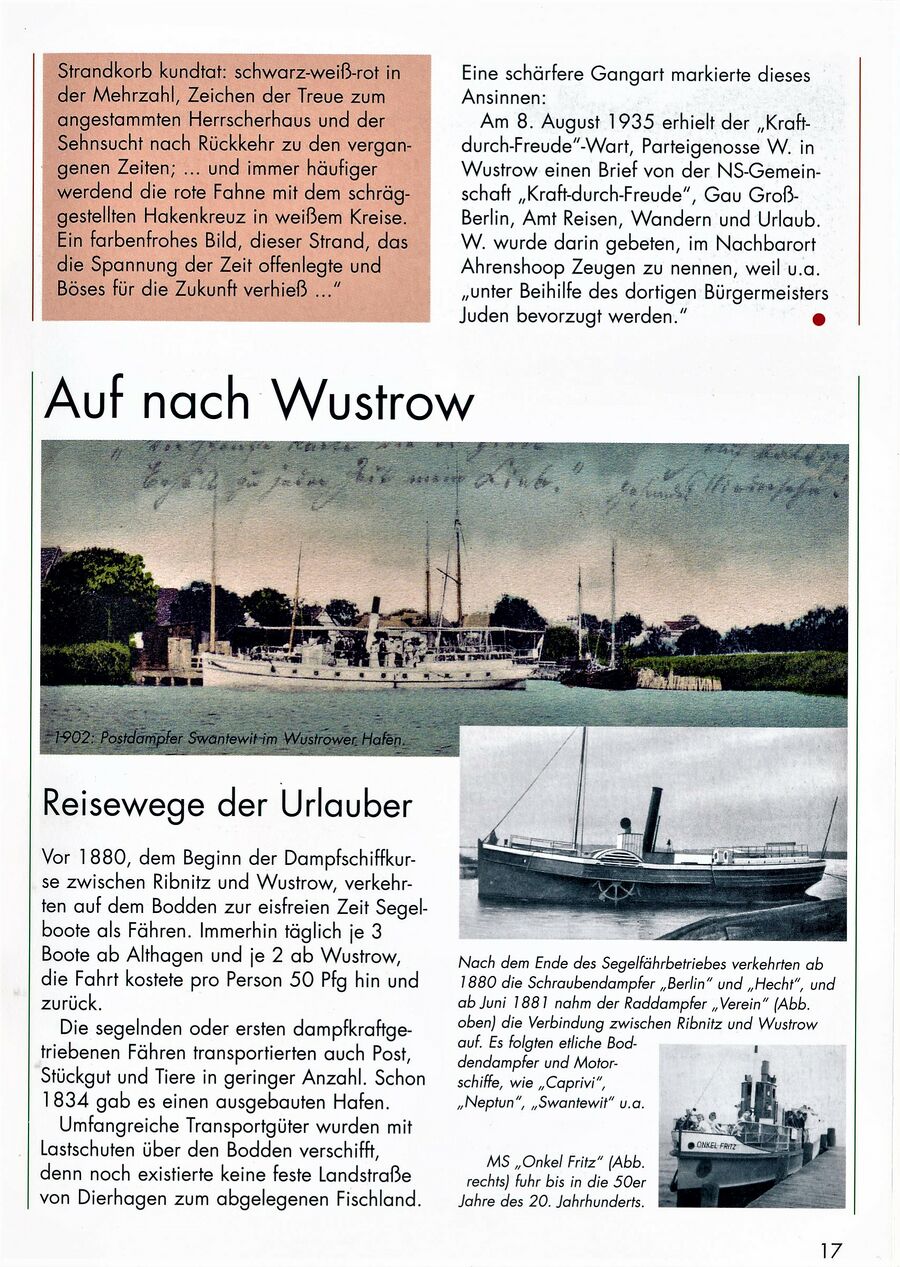 17 Pieplow Ostseebad Wustrow Badeleben 2006