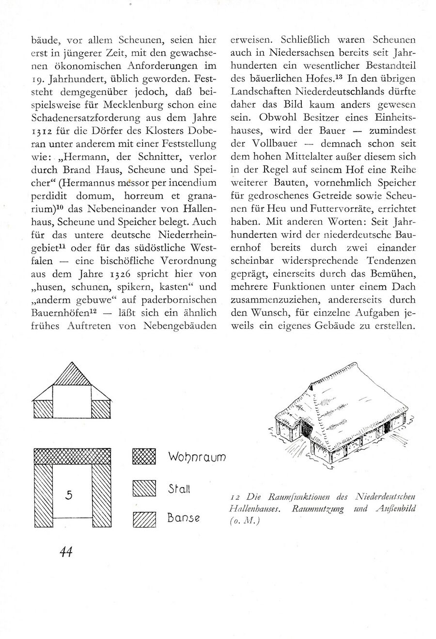 Baumgarten Dt Bauernhaus 1980 Ak 044
