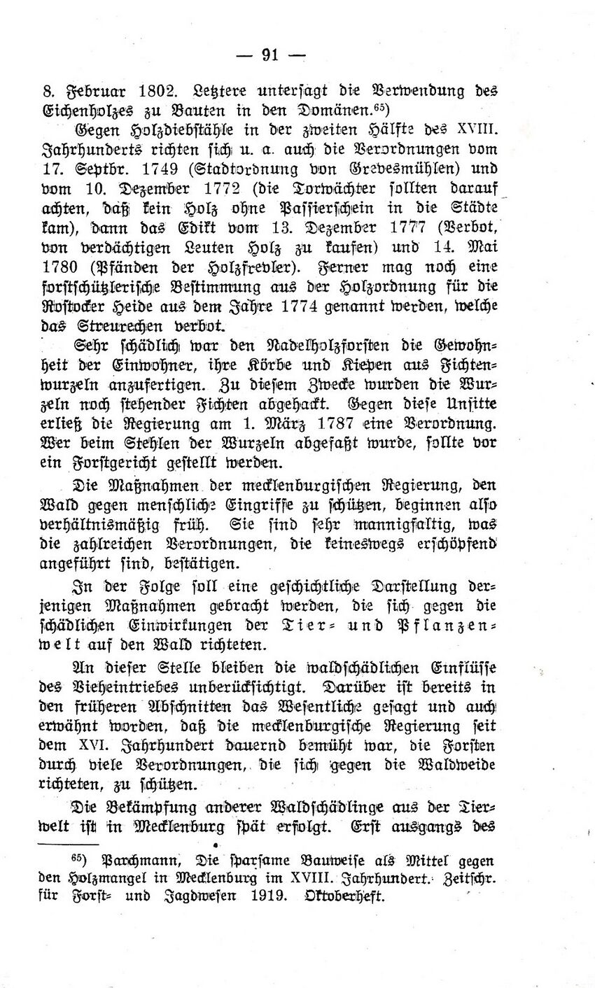 1921 Parchmann Meckl Forstw 091