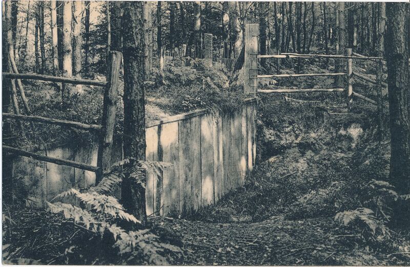 Datei:Der Einsprung neben dem Hirschburger Landweg 1914 .jpg