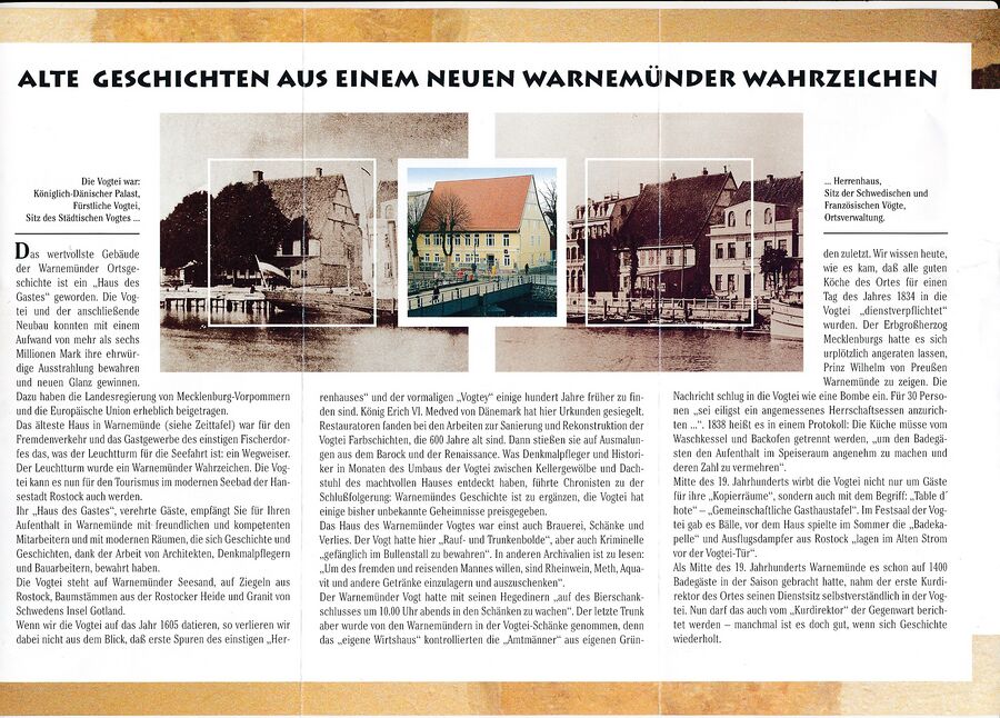 Warnemünde Vogtei-Gebäude 1999 a